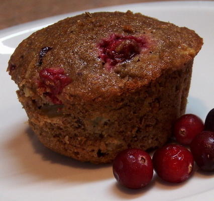 cranberry appelmuffins