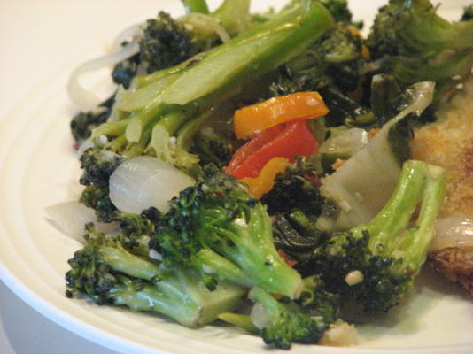 bok choy-broccoli roerbakken