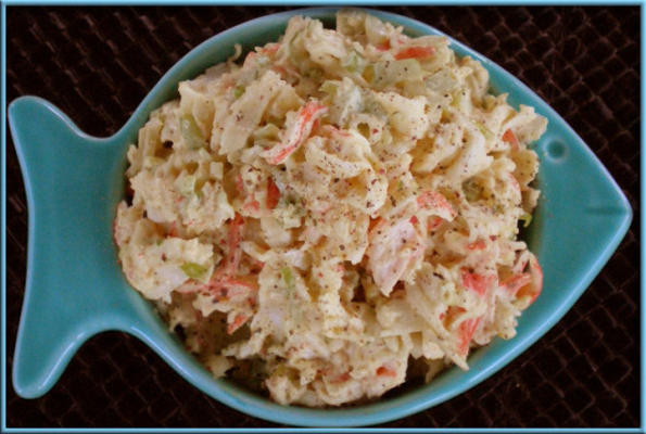 curry krab salade