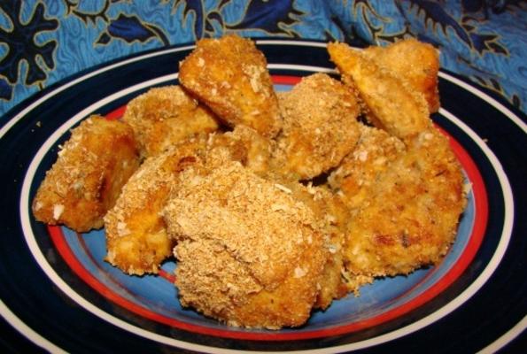 cajun-achtige kipnuggets