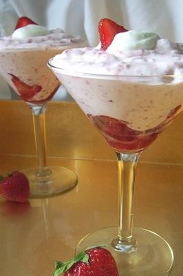 aardbeien mousse