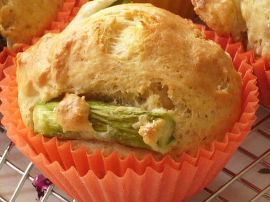 asperge-zure room-muffins