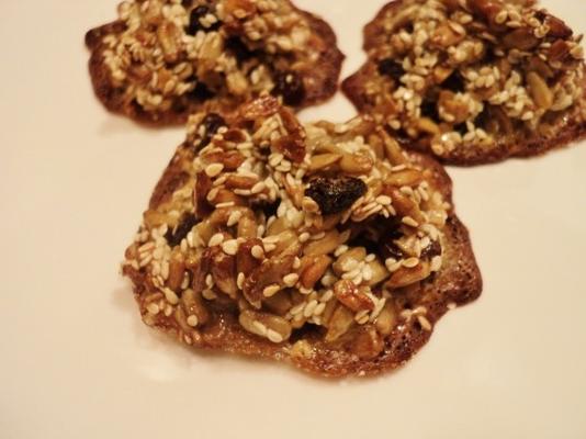 muesli-koekjes (geen bloem, alleen zaden)