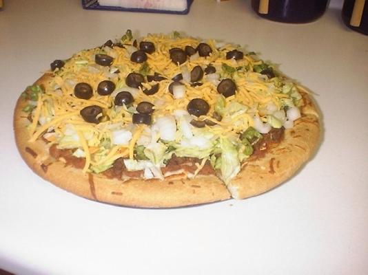 makkelijke taco pizza