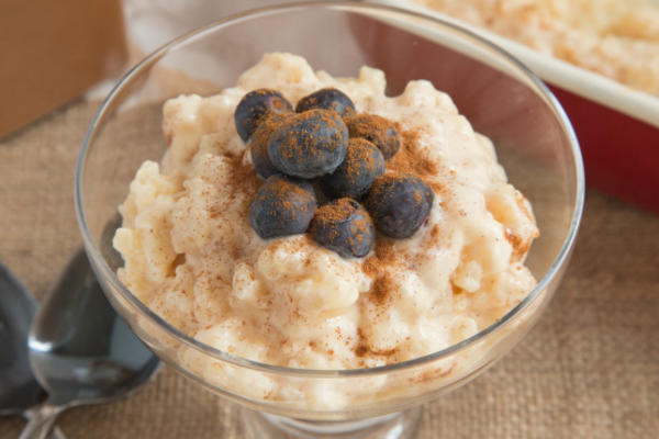 mama's gebakken rijstpudding