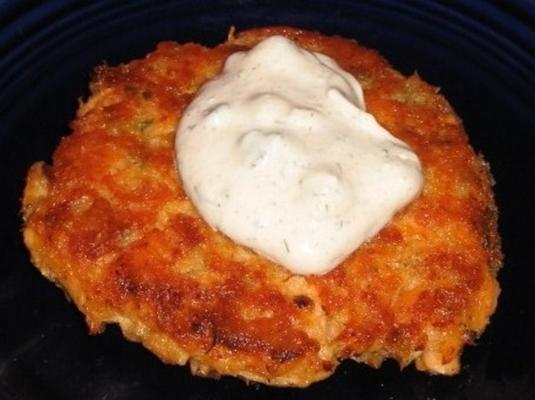 kittencal's salmon cakes / pasteitjes