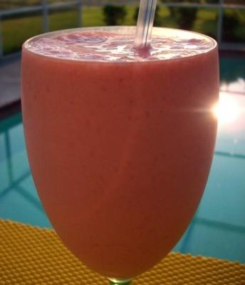 Strawberry limonade smoothie