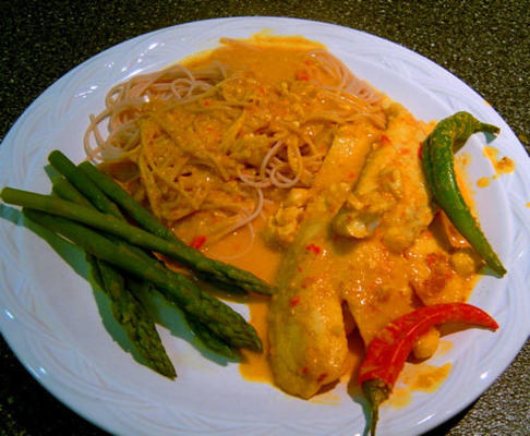 tilapia in Thaise stijl