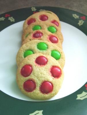 smartie cookies