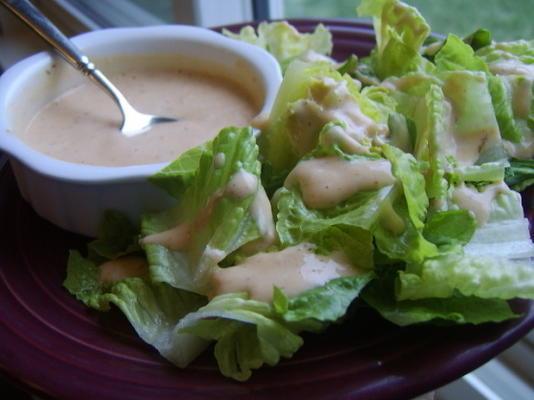 salade met chipotle dressing