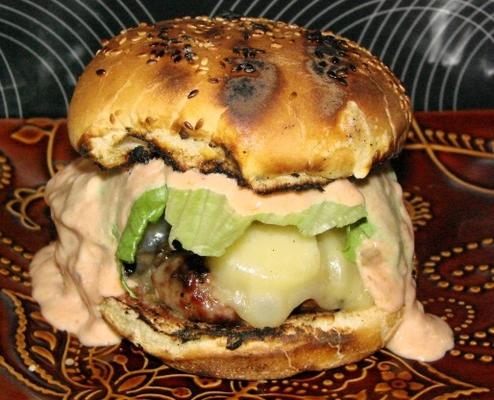 nepenthe's beroemde ambroshamburger