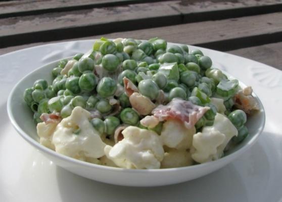 knapperige erwtensalade