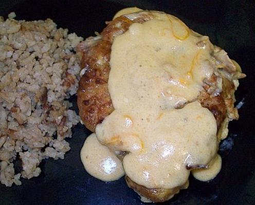 varkenshaas met sinaasappelsaus