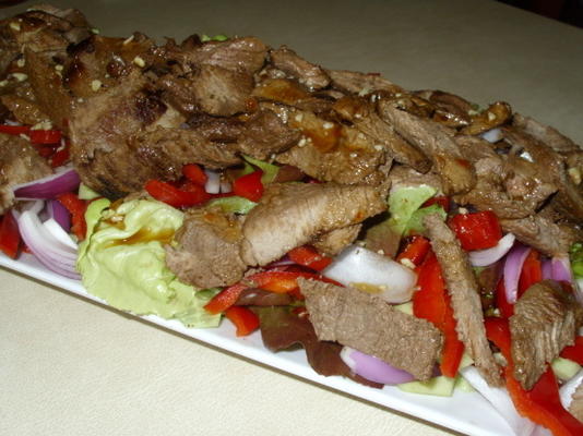 halvarine Thaise steak salade
