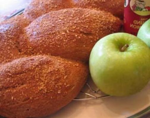 volkoren appel kaneel brood - broodmachine