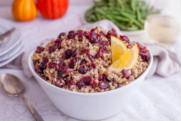 cranberry wilde rijstpilaf