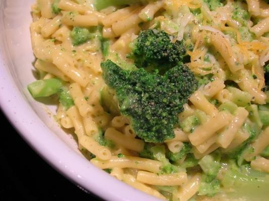alles-in-één broccoli, macaroni en kaas