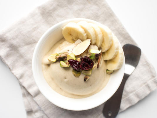 bananensorbet (rauw voedsel)