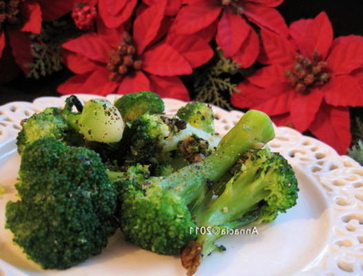 broccoli aglio olio (met knoflook en olijfolie)