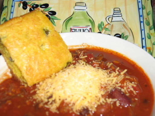 volle smaak crock pot kalkoen chili