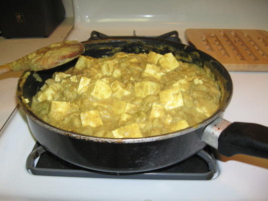 banaan tofu curry