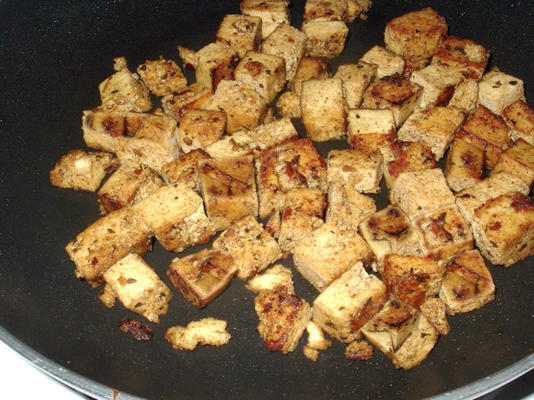 gemarineerde tofu voor vleeseters die tofu haten