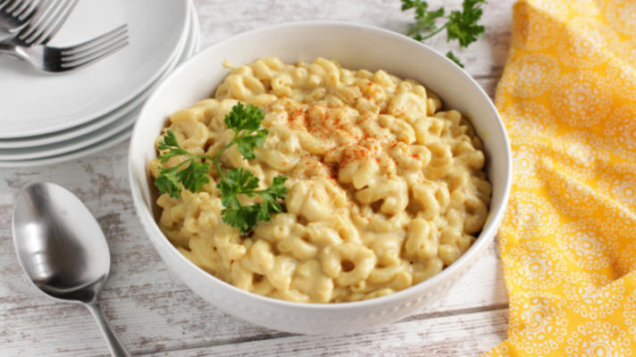 veganistische macaroni en kaas