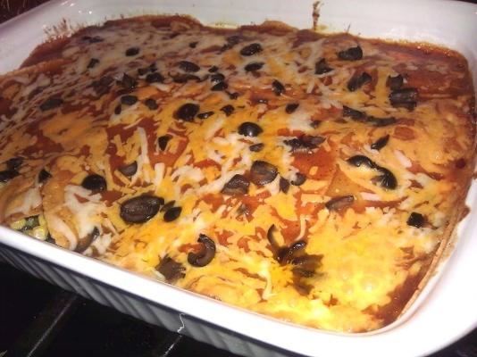 vegetarisch enchilada braadpan recept