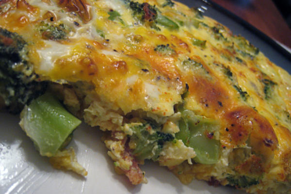 broccoli spek quiche