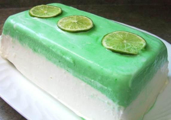 citroen-limoen daiquiri gelaagd dessert