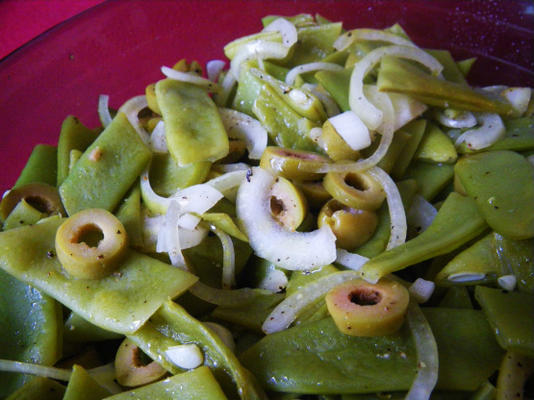 salade van groene bonen uit Zuid-Afrika