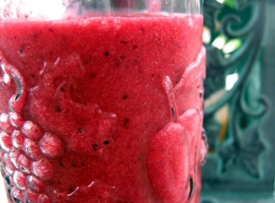 banaan aardbei smoothie