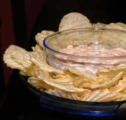 die roze chip dip