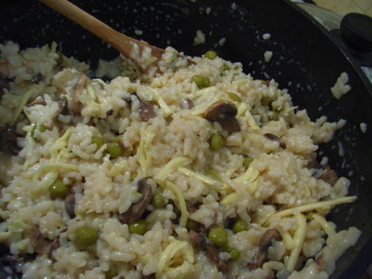 risotto met erwten (frankrijk)