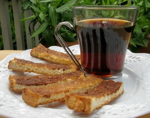 dip'n koffie of: hoe oud brood te gebruiken