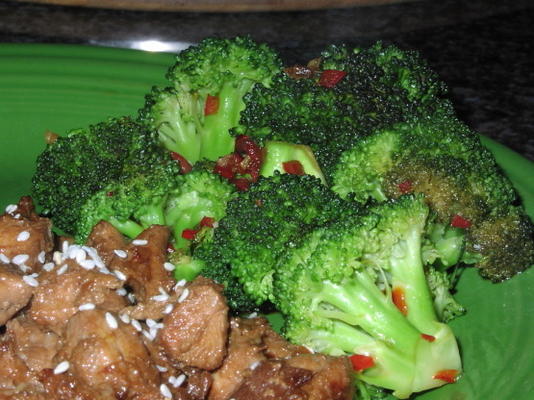 chili knoflook broccoli