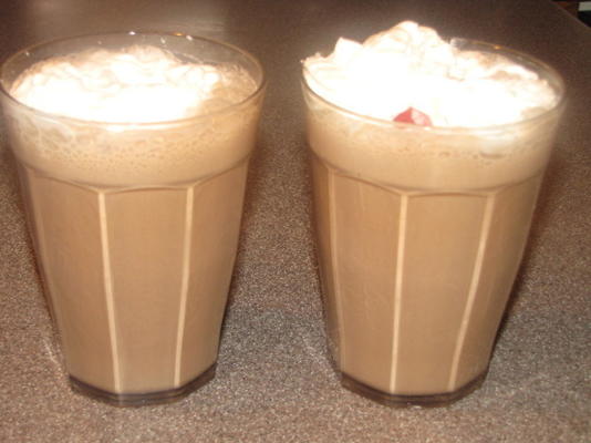 De romige chocolademilkshake van kittencal