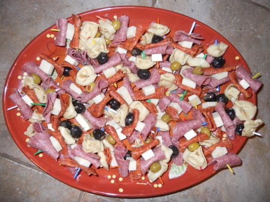 anti-pasto voorgerechten