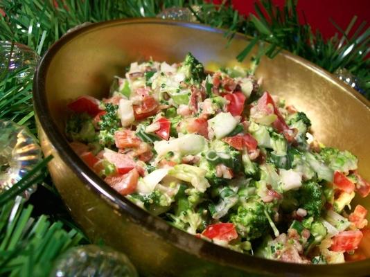 kerst broccoli salade