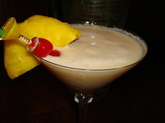 ondersteboven ananas martini