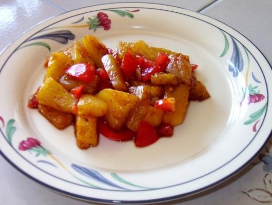 gegrilde ananas salsa drie manieren