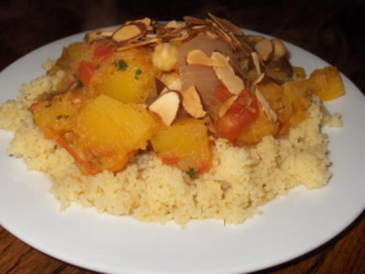 butternut squash en couscous