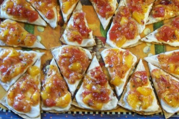 fruitige en pittige hapjes