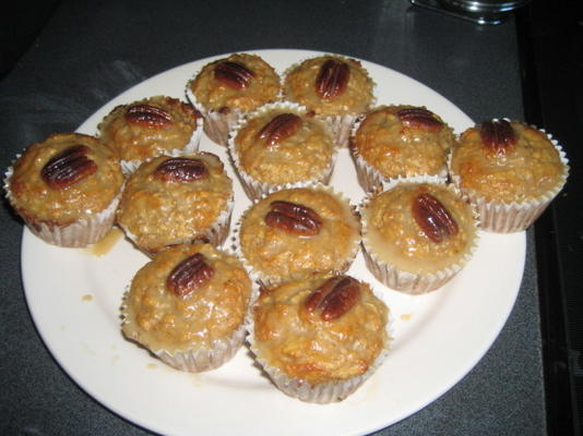 ahorn-besprenkelde appelmuffins