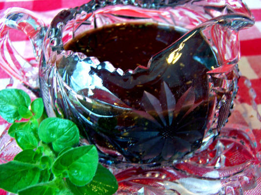 eenvoudige balsamico vinaigrette