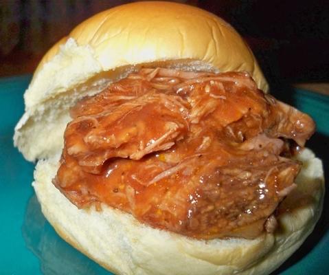 slowcooker bbq rundvlees