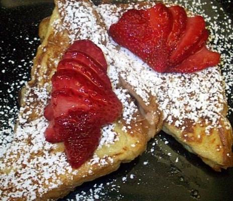 Charmie's Strawberry gevulde Franse toast