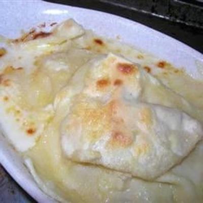 gerookte zalmravioli