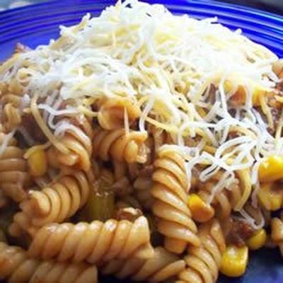 bbq chili pasta