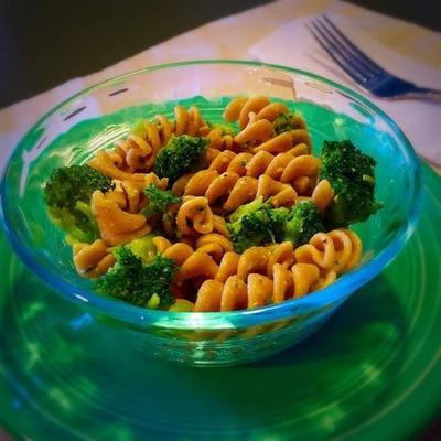 een schotel broccoli rotini